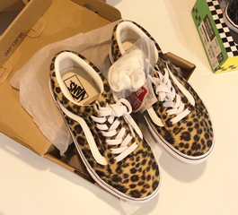 VANS KIDS OLD SKOOL LEO BROWN