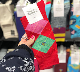 Vivienne Westwood argyle socks