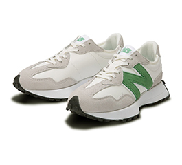 NEW BALANCE WS327 LG WHITE GREEN