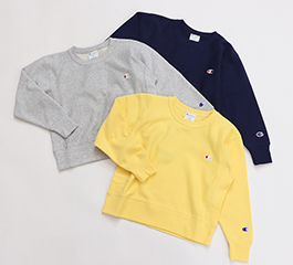 Champion Kids Reverse Weave (R) Crew Neck Muji Sweatshirt 