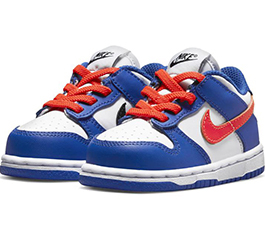(BABY) NIKE TD DUNK LOW ＂ORANGE BLUE＂ 