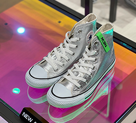 CONVERSE ALL STAR HI SILVER