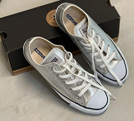 CONVERSE ALL STAR OX SILVER