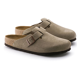 BIRKENSTOCK BOSTON SUEDE LEADER
