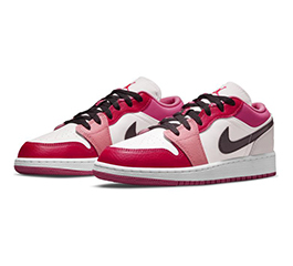 NIKE GS AIR JORDAN 1 LOW ＂WHITE PINKSICLE＂