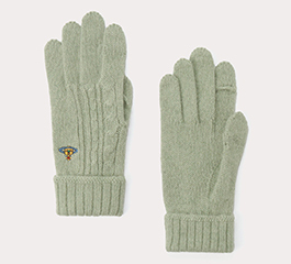 Vivienne Westwood Baby alpaca mixed gloves