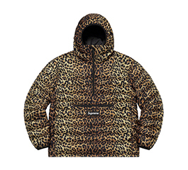 Supreme Micro Down Half Zip Hooded Pullover