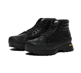 VANS X VIBRAM SK8-HI VAULT BLACK