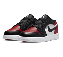  KIDS NIKE AIR JORDAN 1 LOW ALT PS BRED TOE