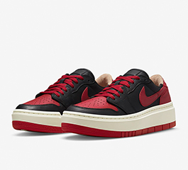 NIKE WMNS AIR JORDAN 1 PLATFORM BRED