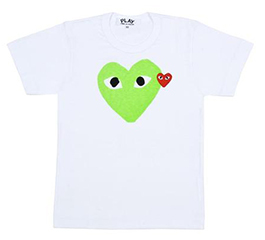 (men) PLAY COMME des GARÇONS T-Shirt (Green)