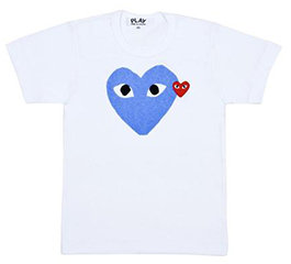 (men) PLAY COMME des GARÇONS T-Shirt (Blue)