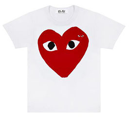 (men) PLAY COMME des GARÇONS T-Shirt (White) #2