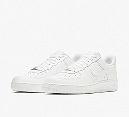 ★ (MANS) NIKE AIR FORCE 1  LOW ’07  WHITE