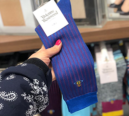 Vivienne Westwood one point cool socks