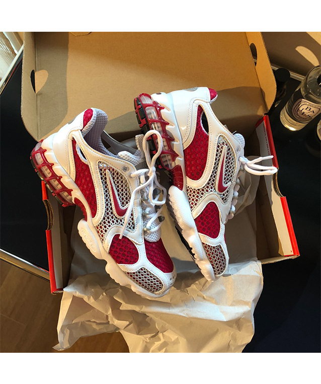 WOMAN NIKE ZOOM SPIRIDON CAGE 2 WHITE RED