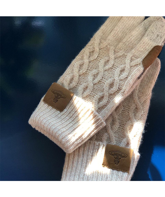 Vivienne Westwood twisted knitted glove