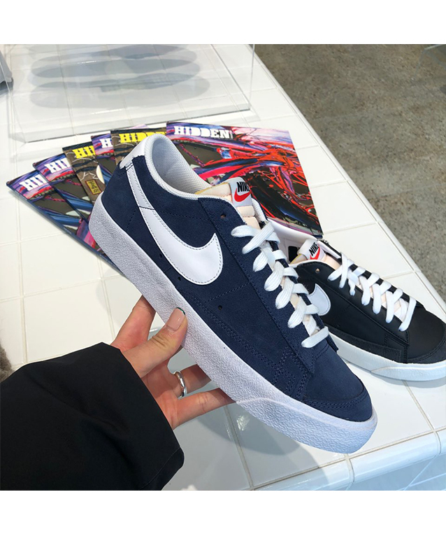 BLAZER LOW ’77 SUEDE NAVY
