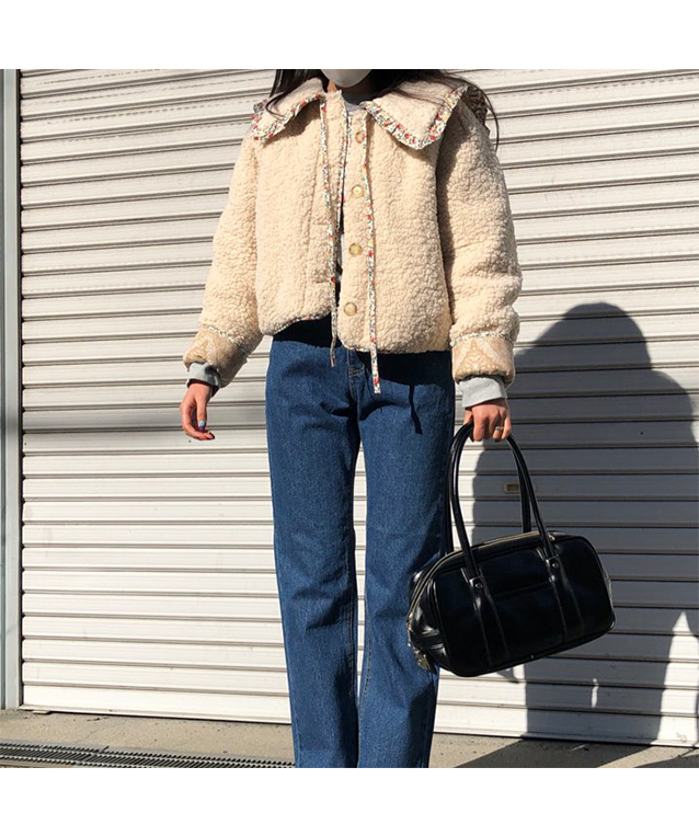 반다나 세라 덤블 자켓 (리버시블)