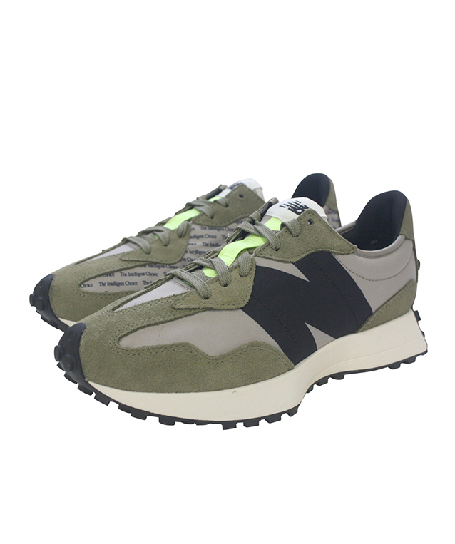 NEW BALANCE 327 MS327IB OLIVE GREEN