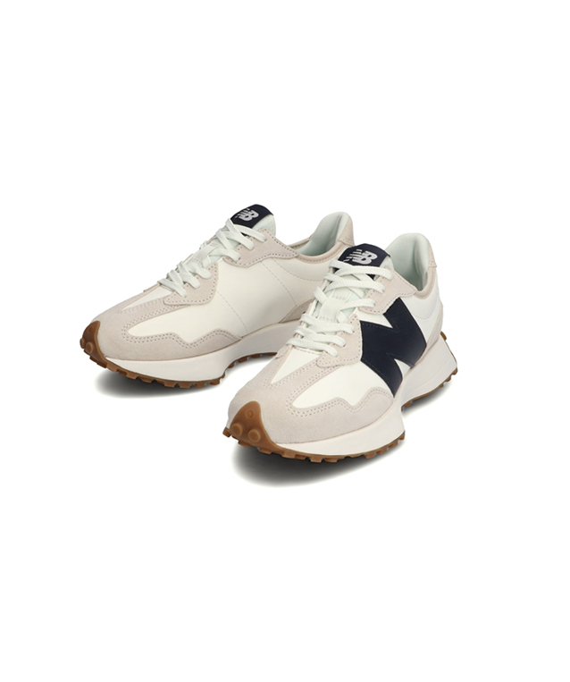 WOMEN NEW BALANCE WS327 KB WHITE/NAVY