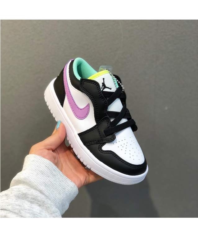 (BABY/KIDS) JORDAN BRAND 1 LOW ALT TD PURPLE/BLACK