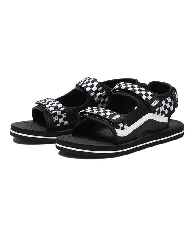 ★ VANS SANDAL BLK/WHT CHECK