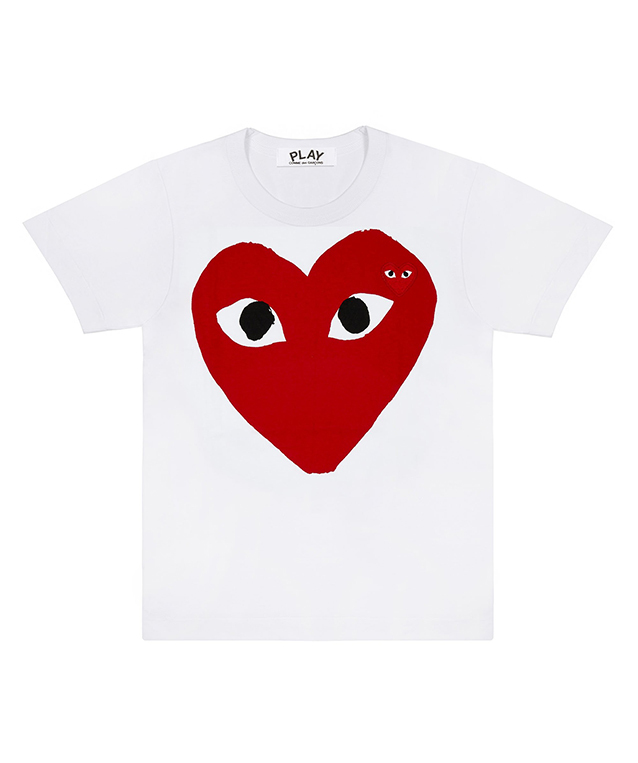 (women) PLAY COMME des GARÇONS T-Shirt (White) #2