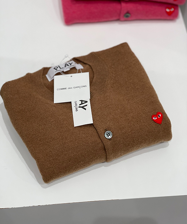 (women) PLAY COMME des GARÇONS Red Mini Heart Ladi