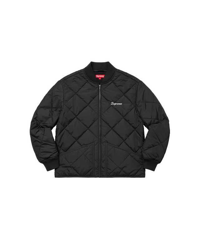 Supreme Quit Your Job Quilted Work Jacket