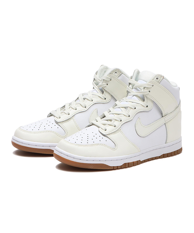 NIKE WMNS DUNK HIGH ＂SAIL / WHITE GUM＂
