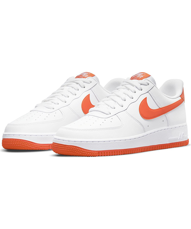 NIKE AIR FORCE 1 LOW 07 ＂WHITE/ORANGE＂
