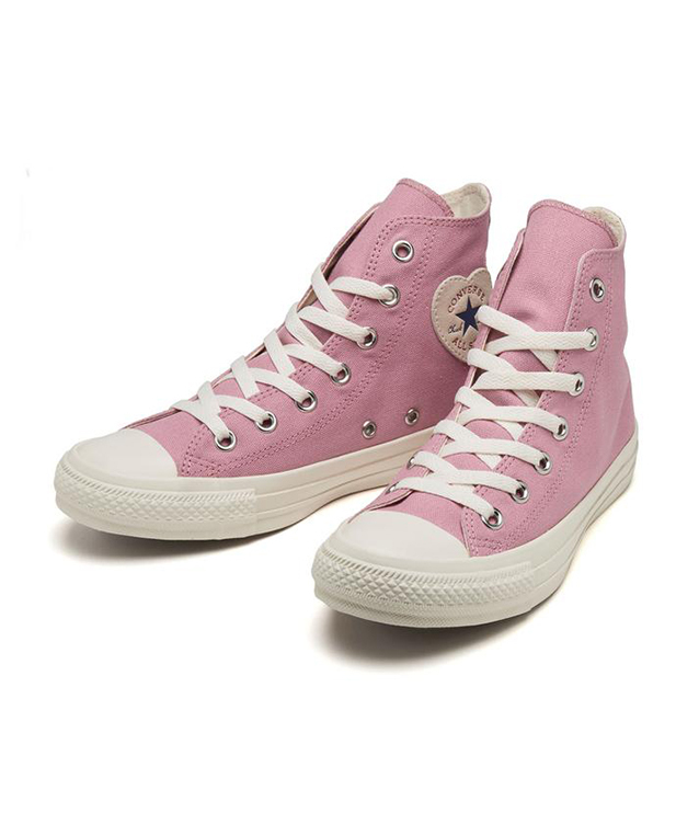 CONVERSE ALL STAR HEART PATCH HI ORCHID