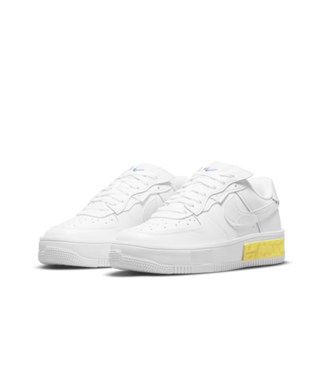 WMNS NIKE AIR FORCE 1 FONTANKA WHITE YELLOW