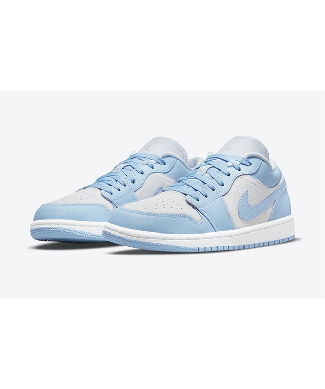 NIKE WMNS AIR JORDAN 1 LOW FOOTBALL GREY  / ALUMIN