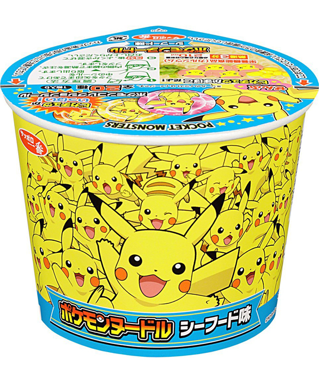 먹고싶은 간식!피카츄 컵라면 시푸드맛 5개묶음!