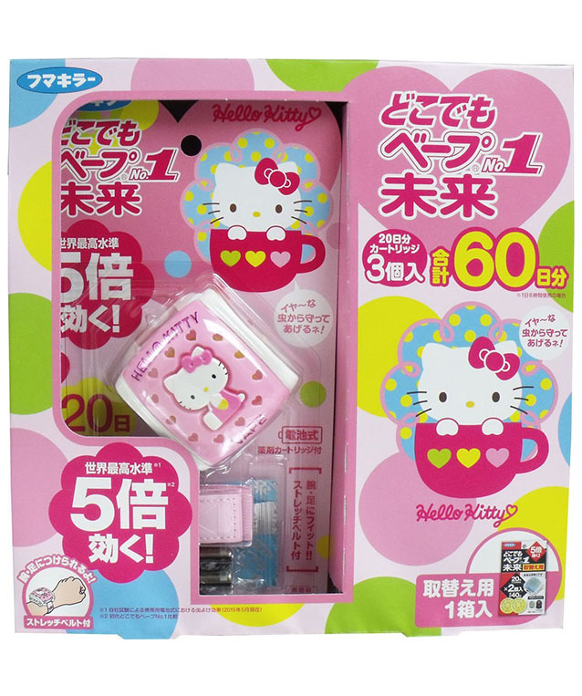 베프미라이 헬로키티 모기퇴치밴드